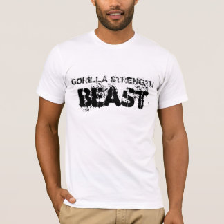 SKJORTA FÖR GORILLASTYRKABEAST T-SHIRT