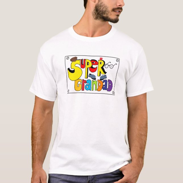 SKJORTA FÖR GRANDAD T TEE SHIRT (Framsida)