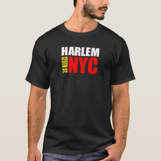 Skjorta för Harlem 125. gata NYC T-shirt