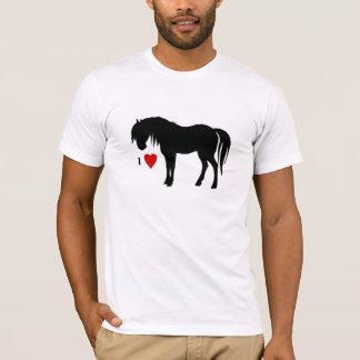 skjorta för häst t t-shirt
