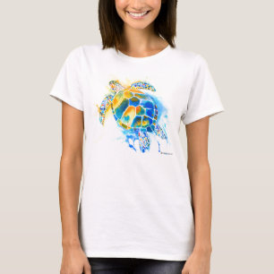 Skjorta för havssköldpaddautslagsplats tee shirt