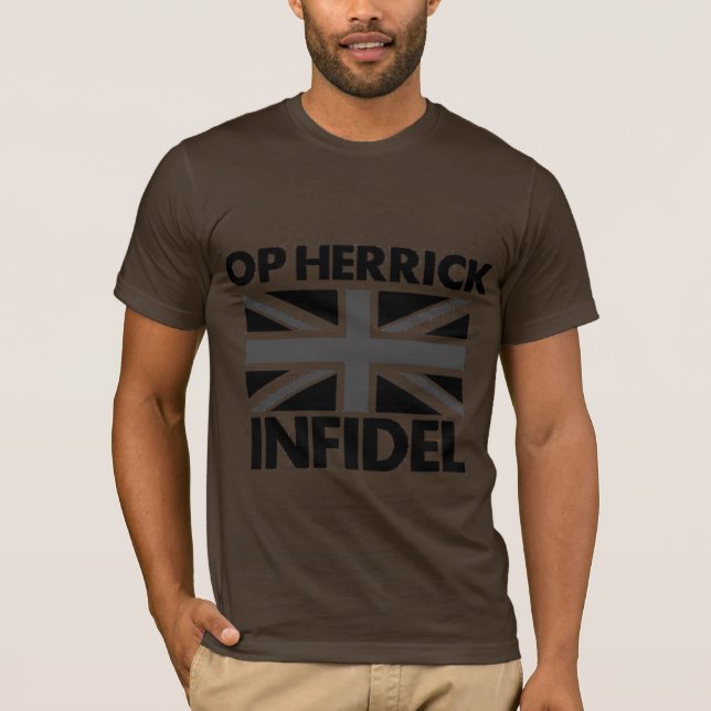 SKJORTA FÖR HERRICK T FÖR ICKE-TROENDE FÖR TEE SHIRT (Framsida)
