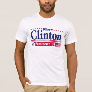 Skjorta för Hillary Clinton president '08 T-shirt