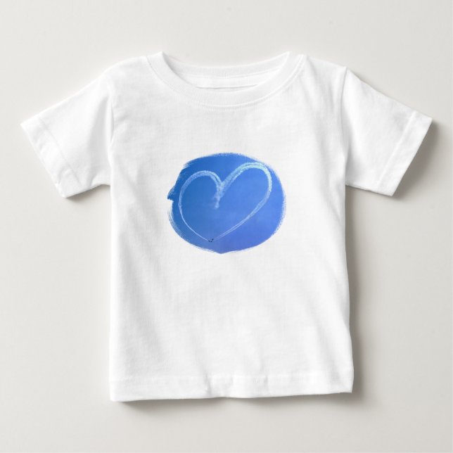 Skjorta för himmelhjärtaspädbarn tröja (Framsida)