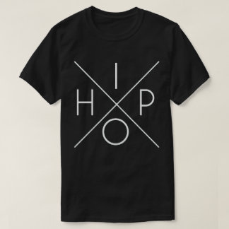 SKJORTA FÖR HIP HOP T (SVARTEN) TEE SHIRT