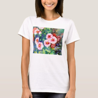Skjorta för Hollyhocks T T-shirt