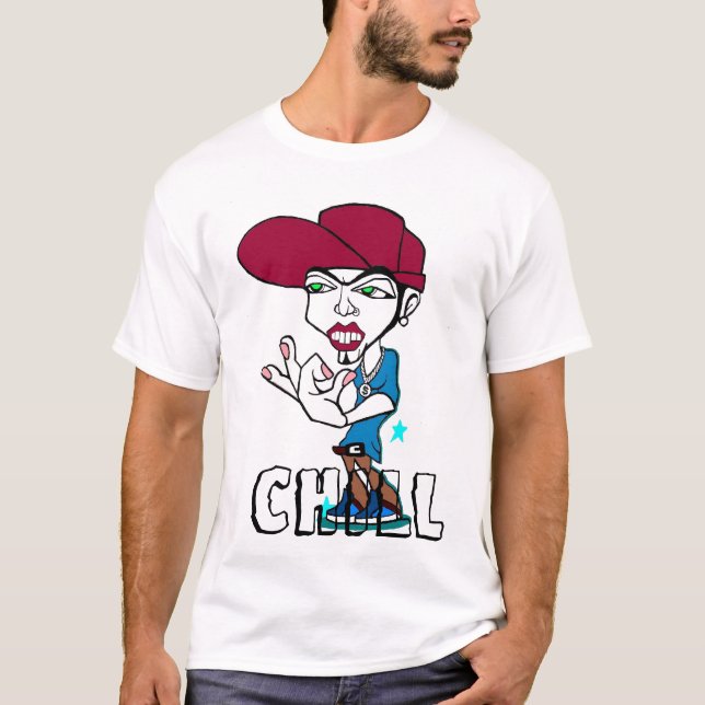 skjorta för homiecaracter t t shirt (Framsida)