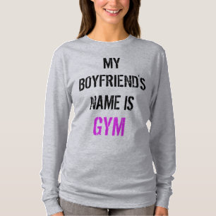 Skjorta för idrottshallgenomkörarelångärmad t shirt