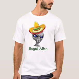 Skjorta för illegal invandrare T Shirt