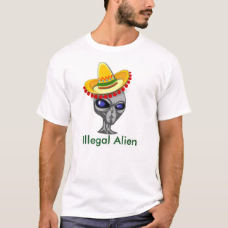 Skjorta för illegal invandrare T T Shirt