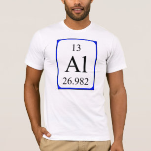 Skjorta för inslag 13 - Aluminium vit T-shirt