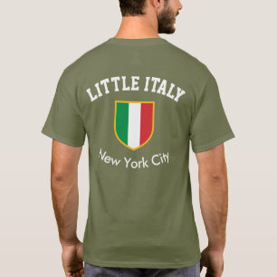 Skjorta för italien för mullbärsträdgata NYC l T Shirt