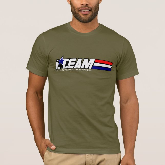 skjorta för iTeamGIJoe logotyp T-shirt (Framsida)
