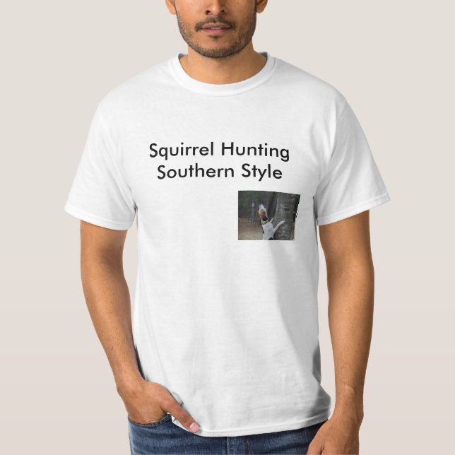 Skjorta för jakt T Tee Shirt (Framsida)