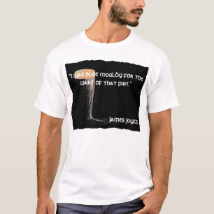 Skjorta för James Joyce citationstecken T T Shirt