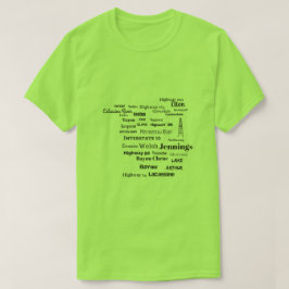 Skjorta för Jefferson Davis församlingCajun Tee