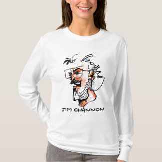 Skjorta för JIM CHANNON självporträtt T Shirt