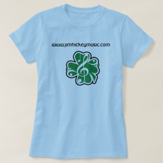 Skjorta för Jim Hickey musiklogotyp T Tee Shirt
