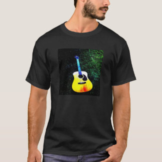 Skjorta för JokeAppTvMusic gitarr T T-shirt