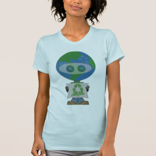 Skjorta för jorddagåtervinna t t-shirt
