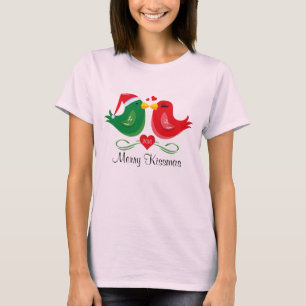 Skjorta för julLovebirdspersonlig T Shirt
