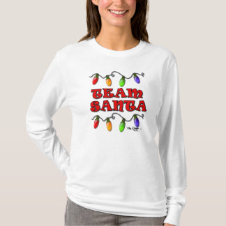 Skjorta för julSanta lag Tee Shirt
