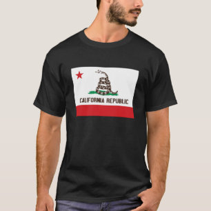 SKJORTA FÖR KALIFORNIEN REPUBLIKSTATLIG FLAGGA TEE SHIRT