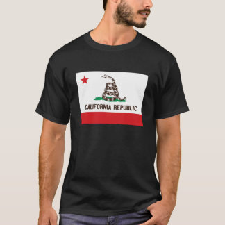 SKJORTA FÖR KALIFORNIEN REPUBLIKSTATLIG FLAGGA TEE SHIRT