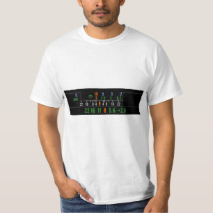 skjorta för kamera t för hyperfocal avstånd fö shirt