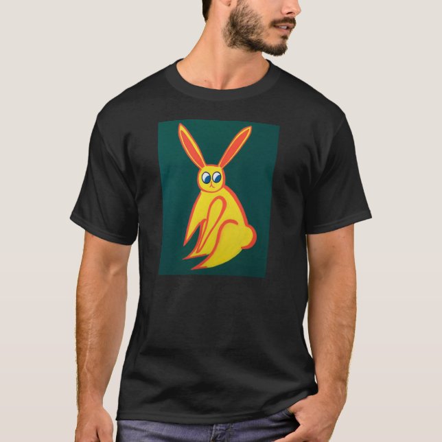 Skjorta för kanin T Tee (Framsida)