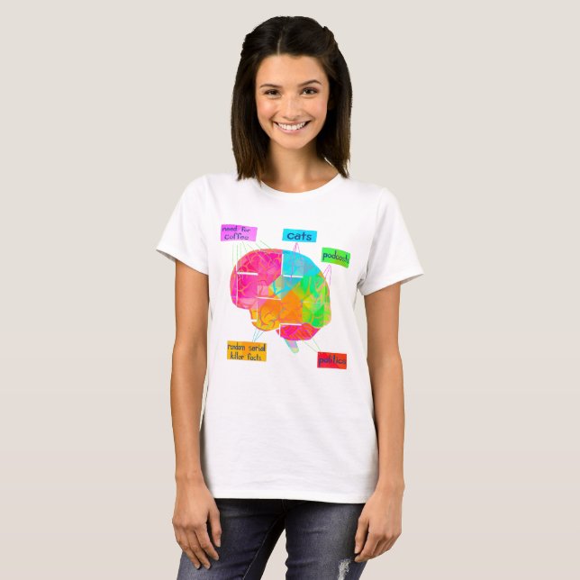Skjorta för kattbildläsning T T Shirt (Hel framsida)