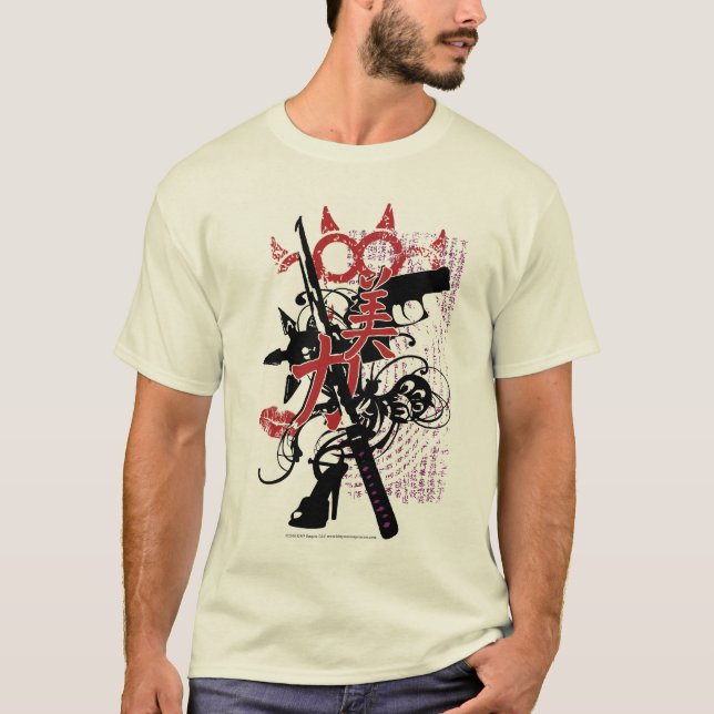 Skjorta för kattungekrigarePrincess "skönhet & Tee Shirt (Framsida)