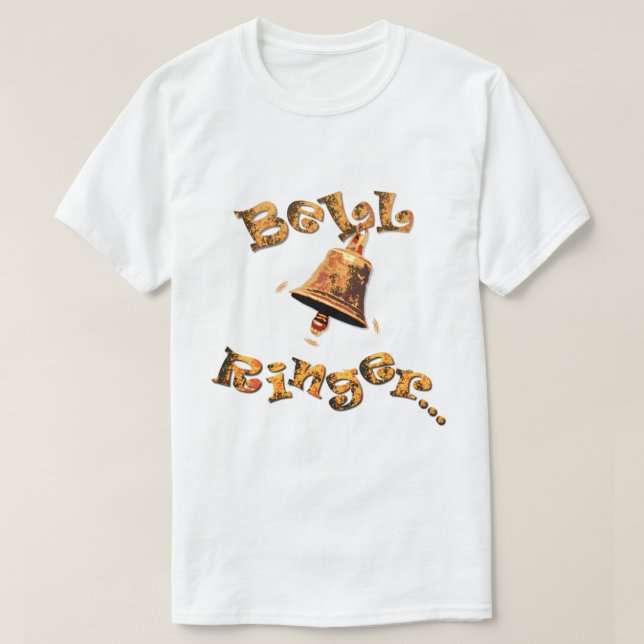 Skjorta för klockringare T Tee (Design framsida)