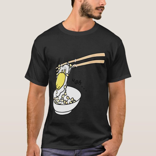 Skjorta för kock för nudlar för Gudetama T Shirt (Framsida)