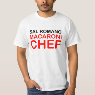 Skjorta för kock för SalRomanoMacaroni jubileums- Tee Shirt