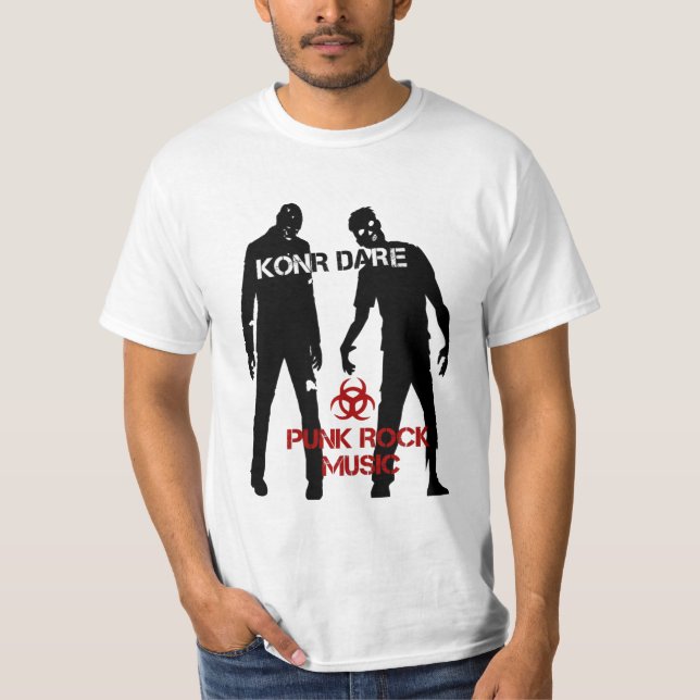 Skjorta för Konr utmaningZombie T-shirt (Framsida)
