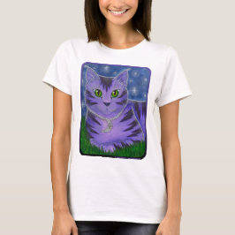Skjorta för konst T för fantasi för katt för Astra T-shirt