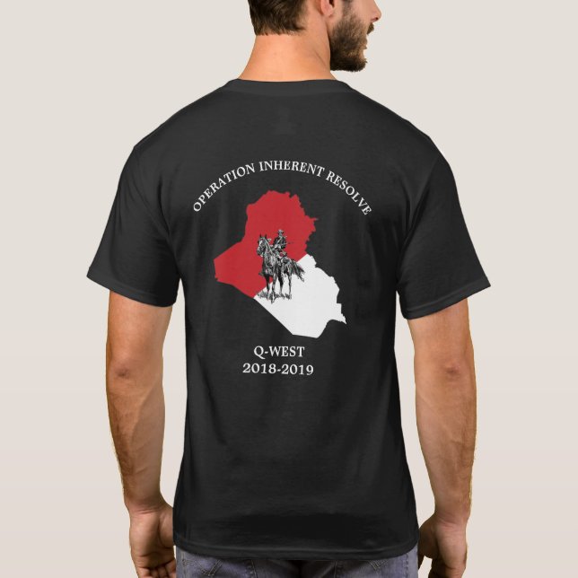 Skjorta för kopiaOIR-kampanj T Shirt (Baksida)