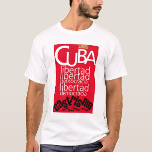 Skjorta för KubaLibre demokrati T-shirt