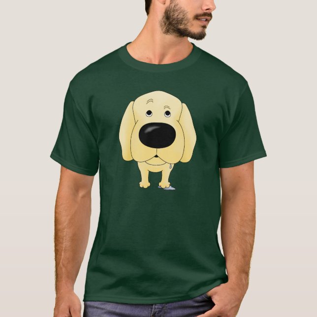 Skjorta för Labrador Retriever T-shirt (Framsida)
