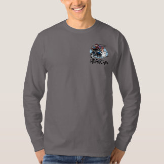 Skjorta för långärmad för HDBitchin logotyp T-shirt