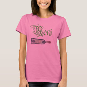 Skjorta för långärmad för Noni vinflaska T Shirt