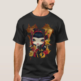 Skjorta för Litlte höst lövfe Tee Shirt