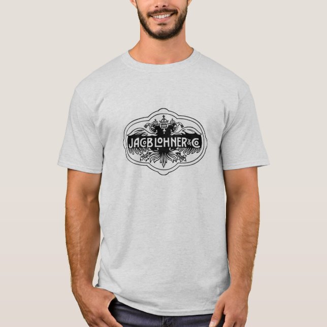 Skjorta för Lohner flygplanlogotyp T-shirt (Framsida)