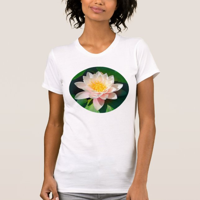 Skjorta för lotusblomma T T-shirt (Framsida)