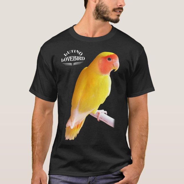 Skjorta för Lutino Lovebird T T Shirt (Framsida)