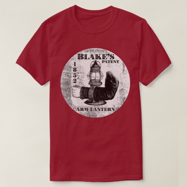 Skjorta för lykta för Blakes patentarm Tee (Design framsida)