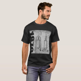 Skjorta för lykta för Irwin patent 1870 tubular T-shirt