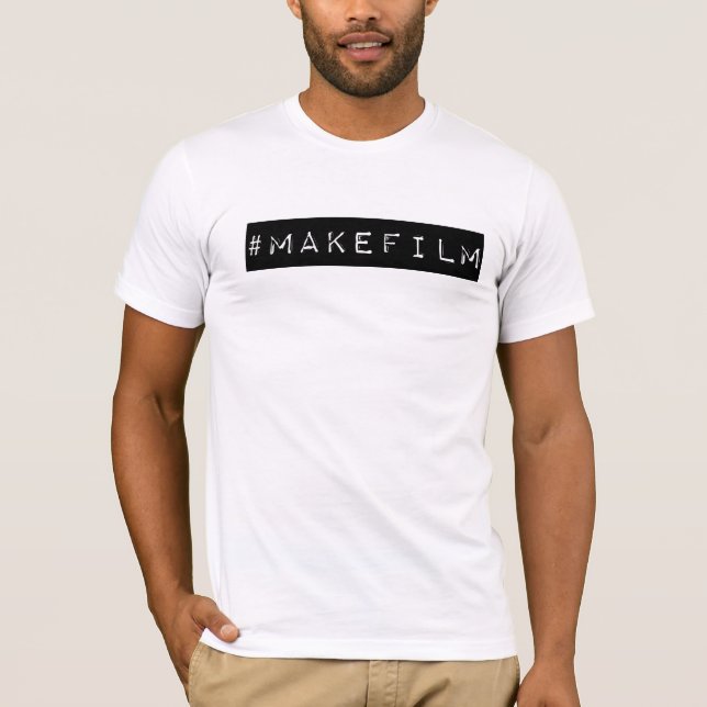 skjorta för #MAKEFILMamerikandräkt T Shirt (Framsida)