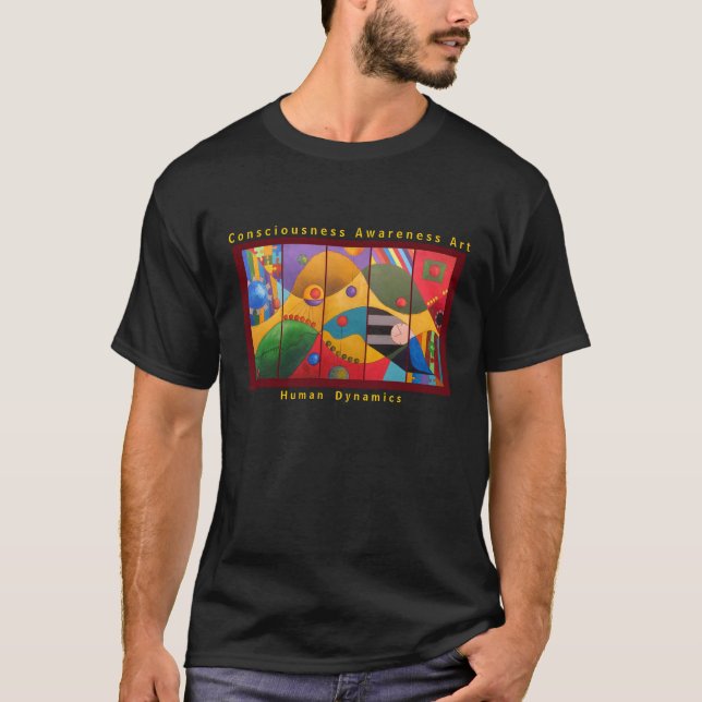 Skjorta för människadynamik T Tee Shirt (Framsida)